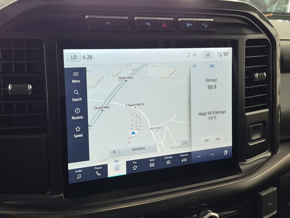 2023 Ford F-150 LARIAT - Oxford White exterior view 15