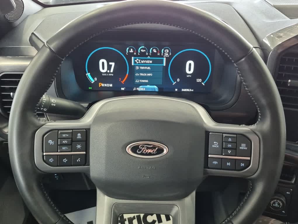 2023 Ford F-150 LARIAT - Oxford White exterior view 17