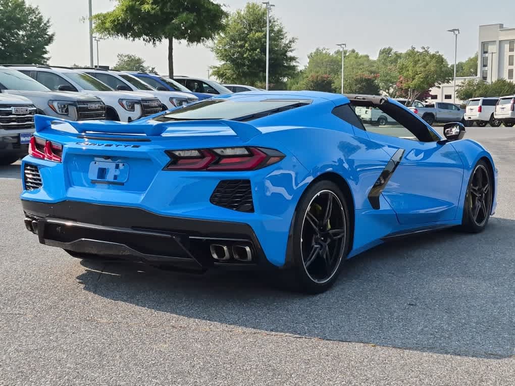 2021 Chevrolet Corvette 1LT - Rapid Blue exterior view 3