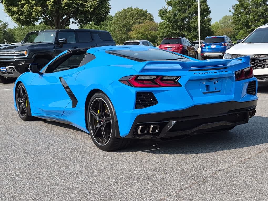 2021 Chevrolet Corvette 1LT - Rapid Blue exterior view 4