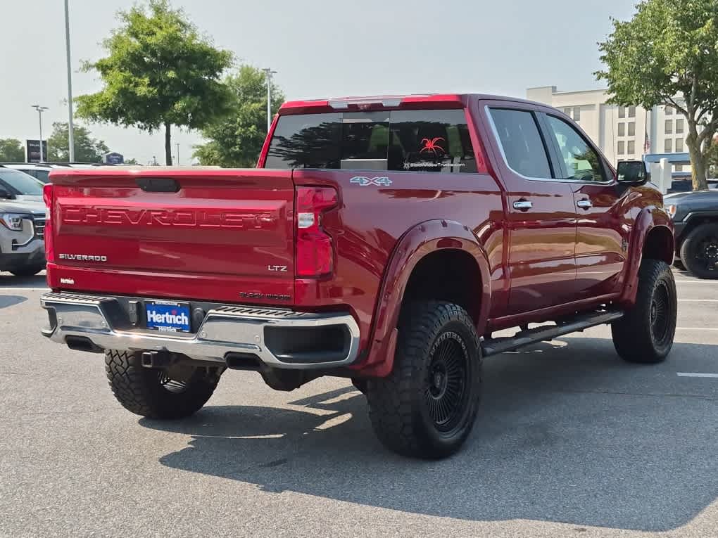 2021 Chevrolet Silverado 1500 LTZ - Cherry Red Tintcoat exterior view 3