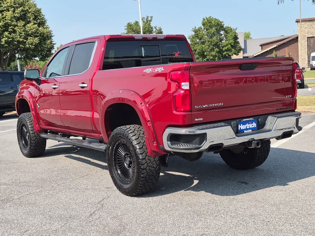2021 Chevrolet Silverado 1500 LTZ - Cherry Red Tintcoat exterior view 4
