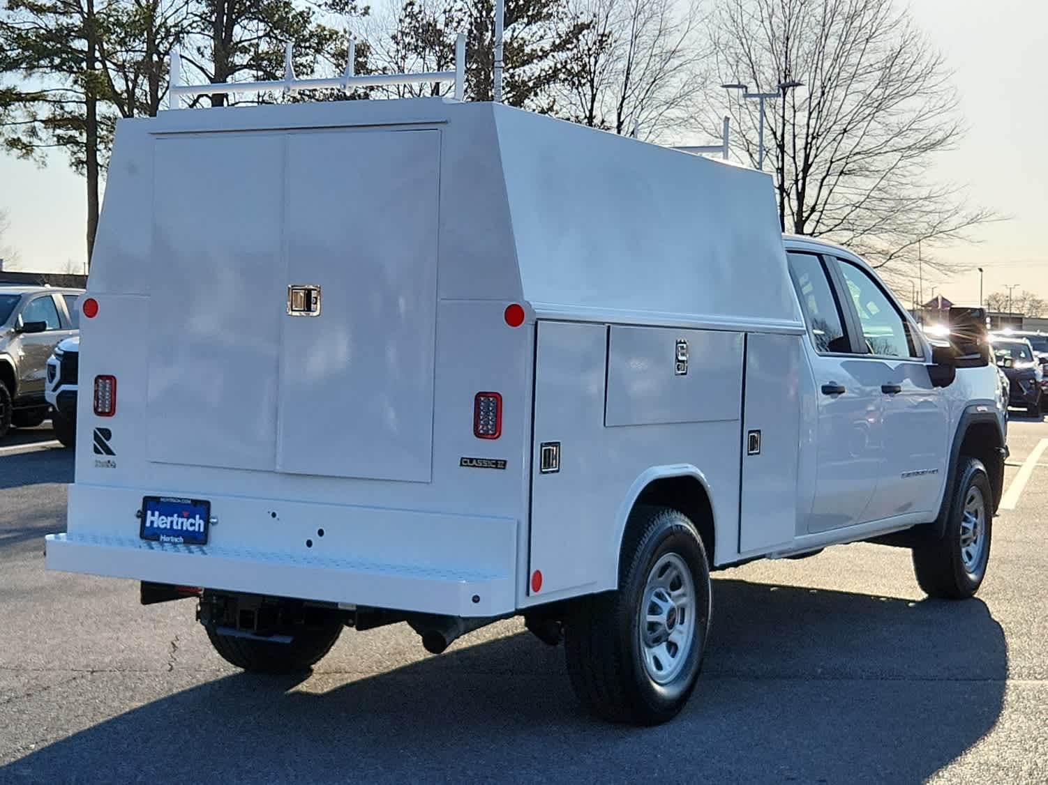 2025 GMC Sierra 3500HD Pro - Summit White exterior view 3