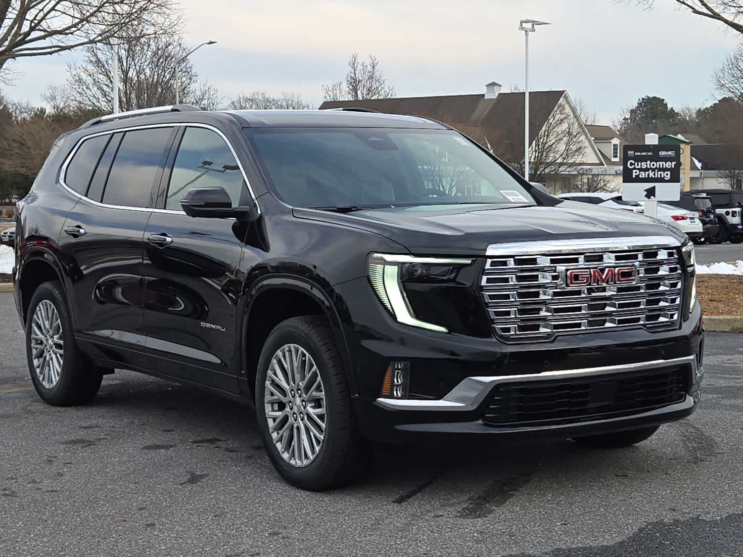 2026 GMC Acadia FWD Denali - Ebony Twilight Metallic exterior view 2