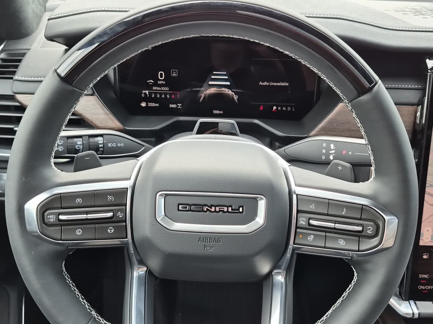 2026 GMC Acadia AWD Denali Ultimate - Ebony Twilight Metallic exterior view 18