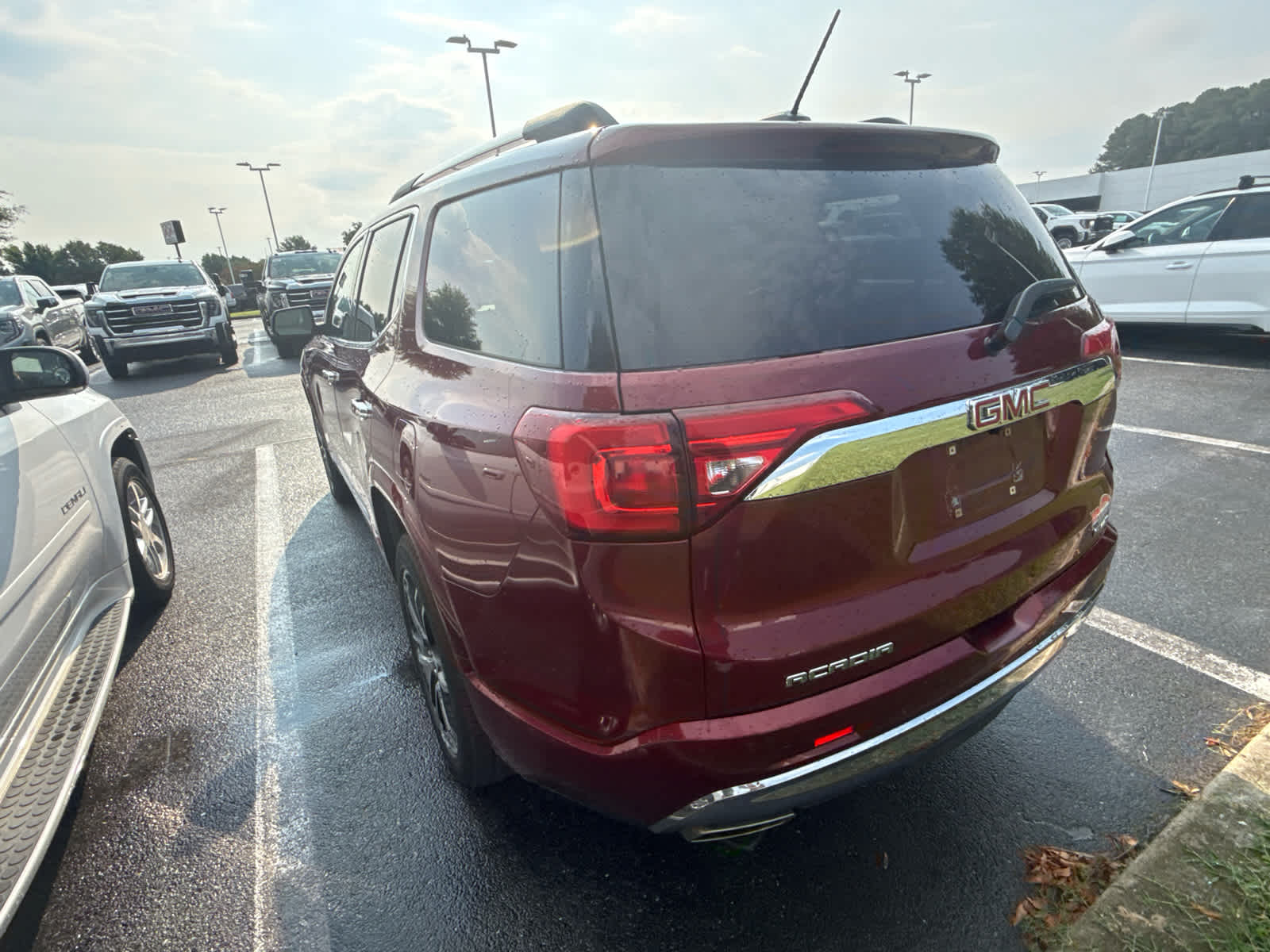 2017 GMC Acadia Denali - Crimson Red Tintcoat exterior view 5