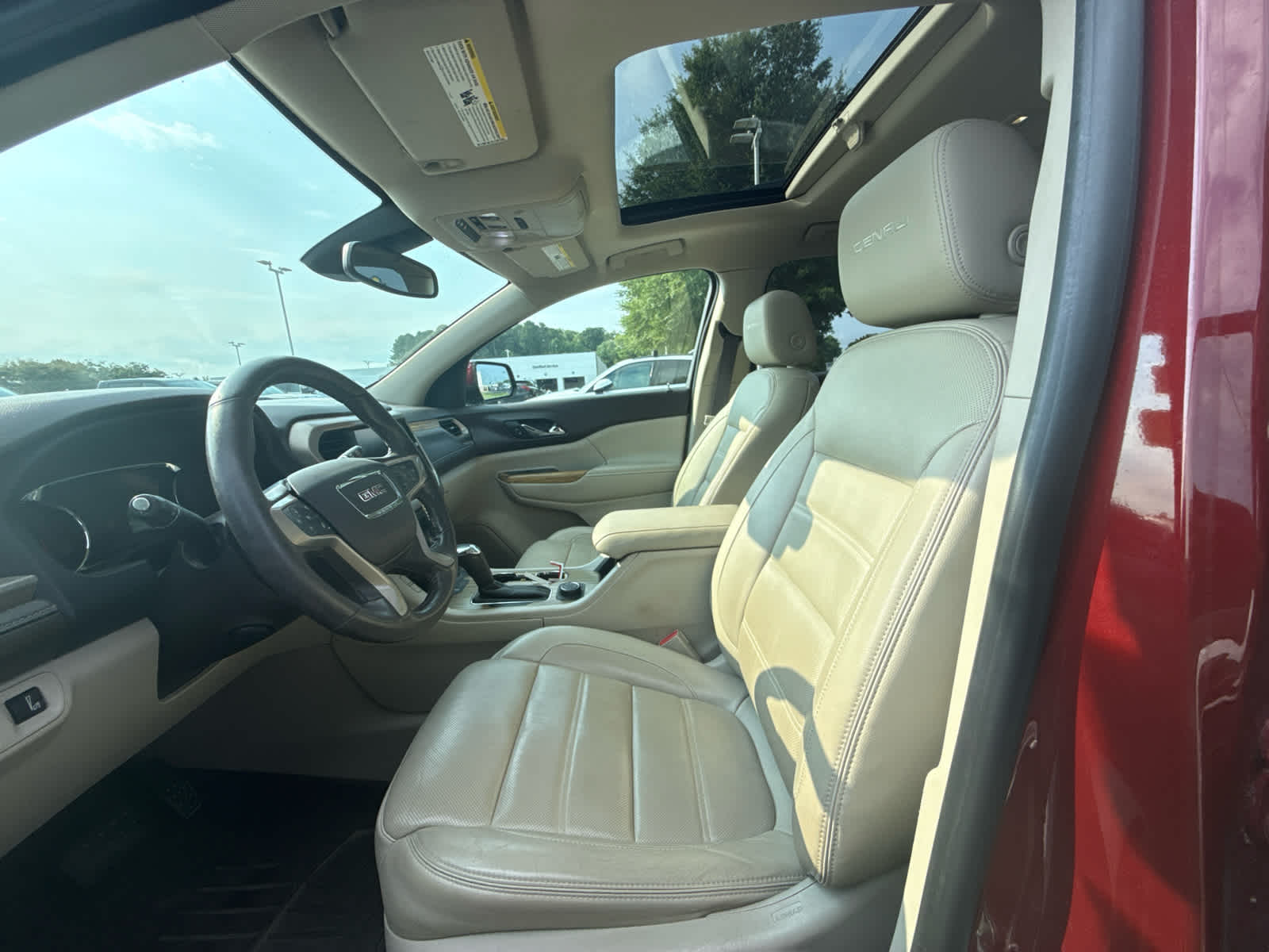 2017 GMC Acadia Denali - Crimson Red Tintcoat exterior view 7