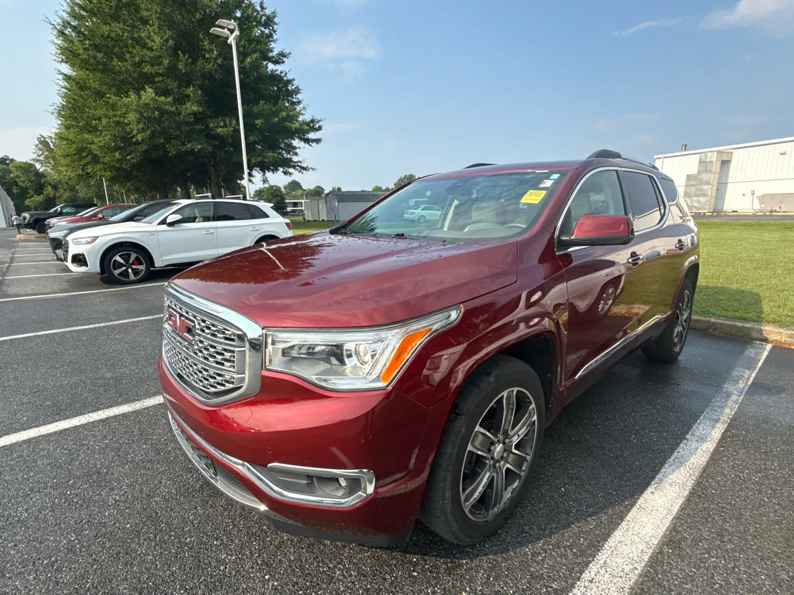 2017 GMC Acadia Denali - Crimson Red Tintcoat exterior view 6