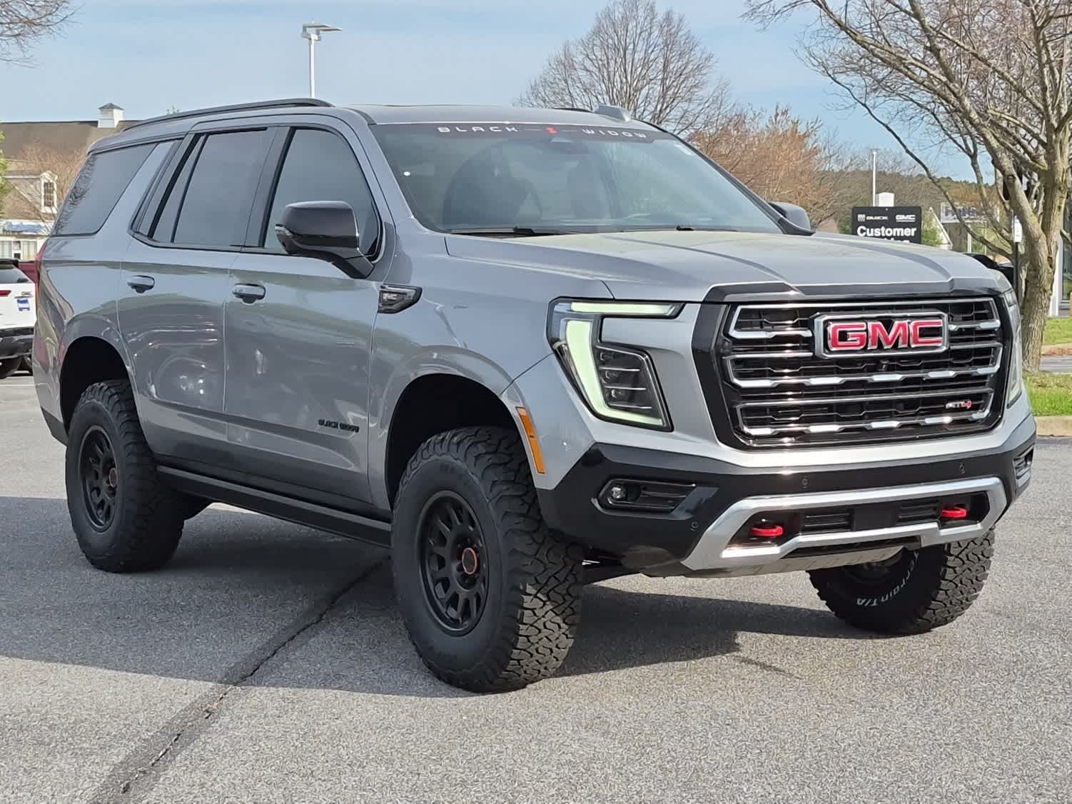 2026 GMC Yukon AT4 - Sterling Metallic exterior view 2