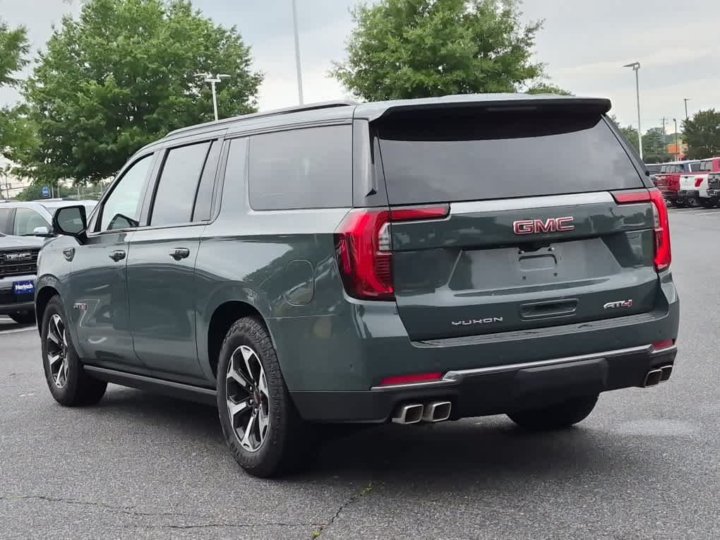 2026 GMC Yukon XL AT4 - Midnight Pine exterior view 4
