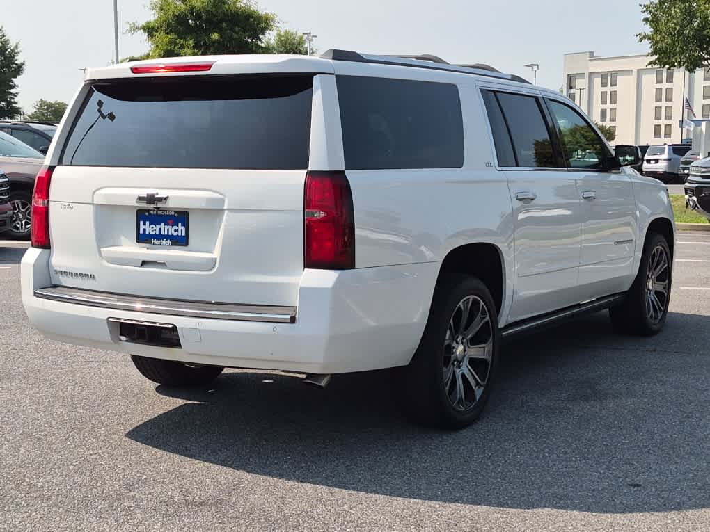 2016 Chevrolet Suburban LTZ - Summit White exterior view 3