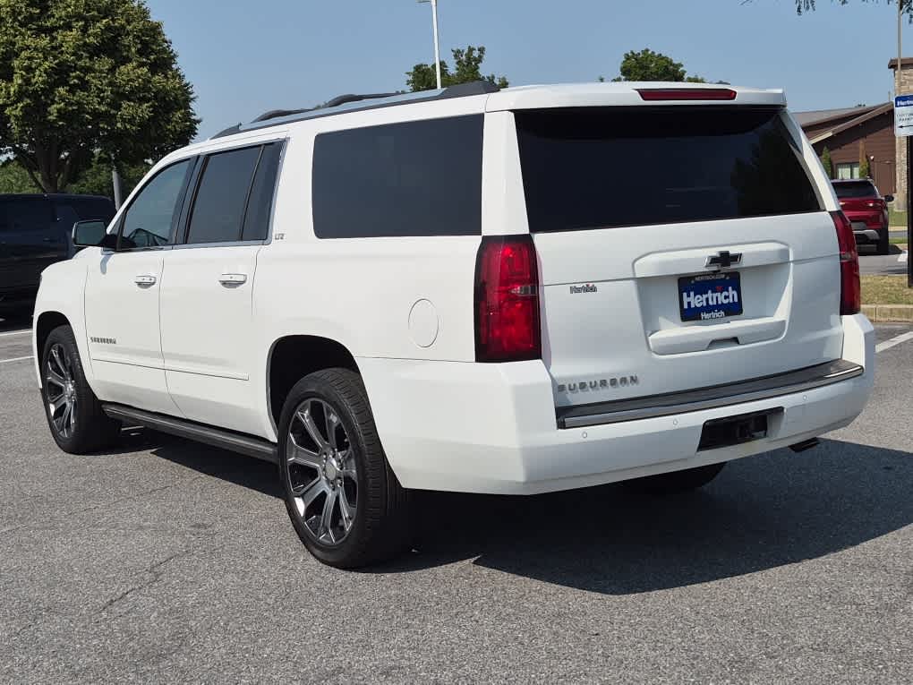 2016 Chevrolet Suburban LTZ - Summit White exterior view 4
