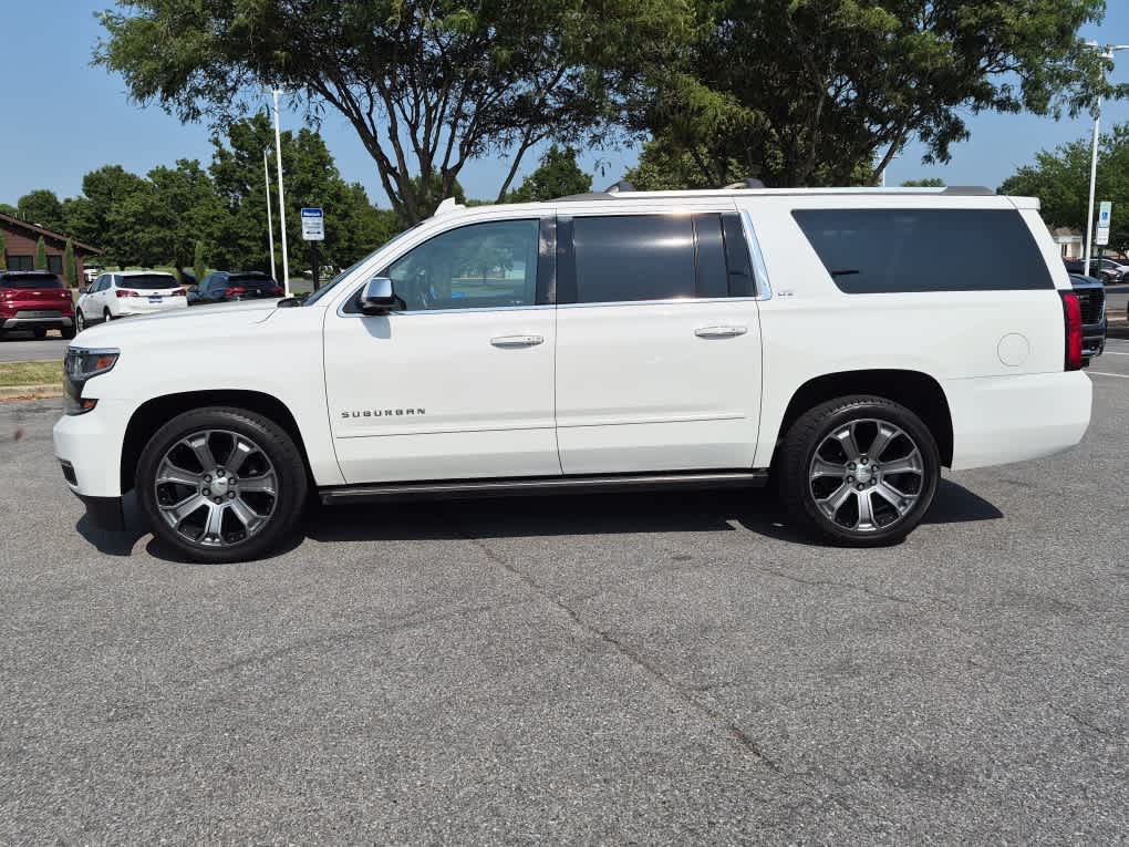 2016 Chevrolet Suburban LTZ - Summit White exterior view 5