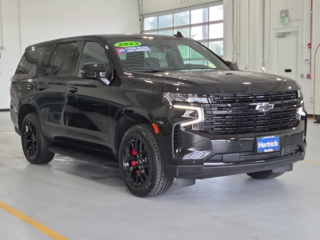 2023 Chevrolet Tahoe RST - Black exterior view 2