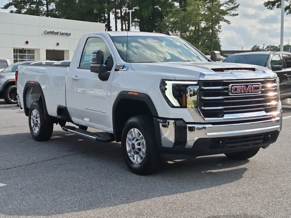 2026 GMC Sierra 2500HD SLE - Summit White exterior view 2