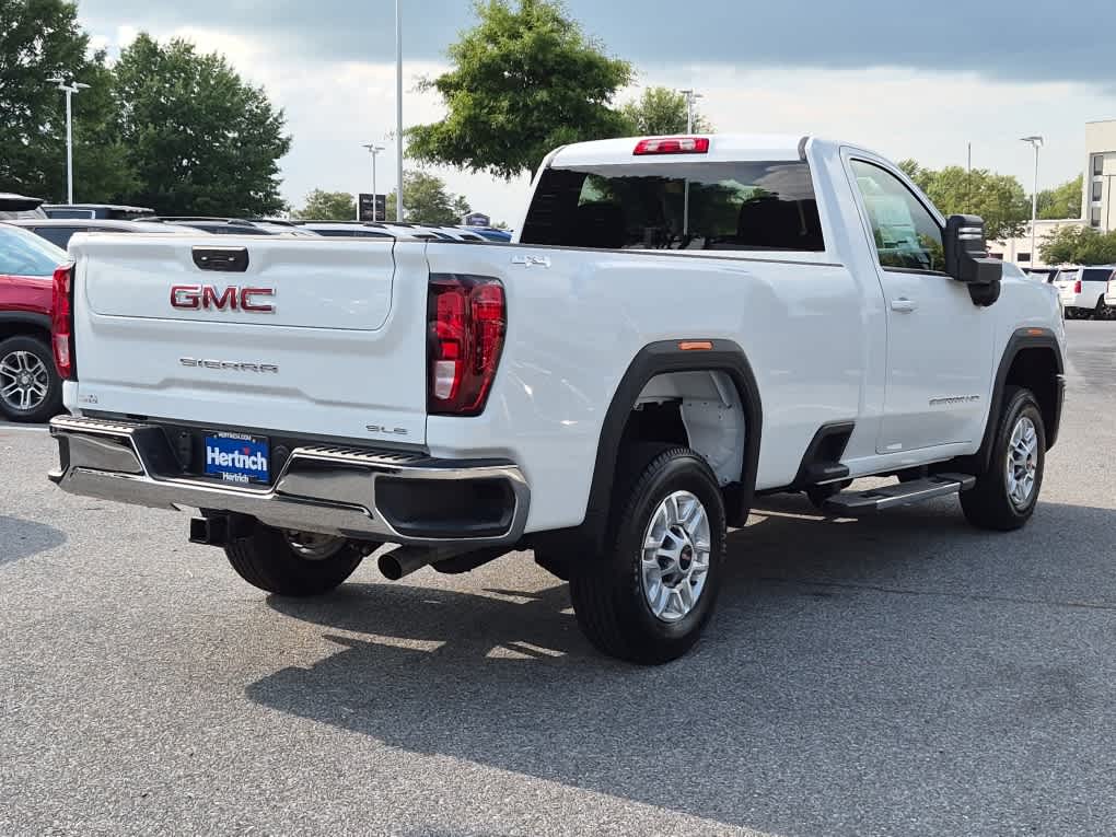 2026 GMC Sierra 2500HD SLE - Summit White exterior view 3