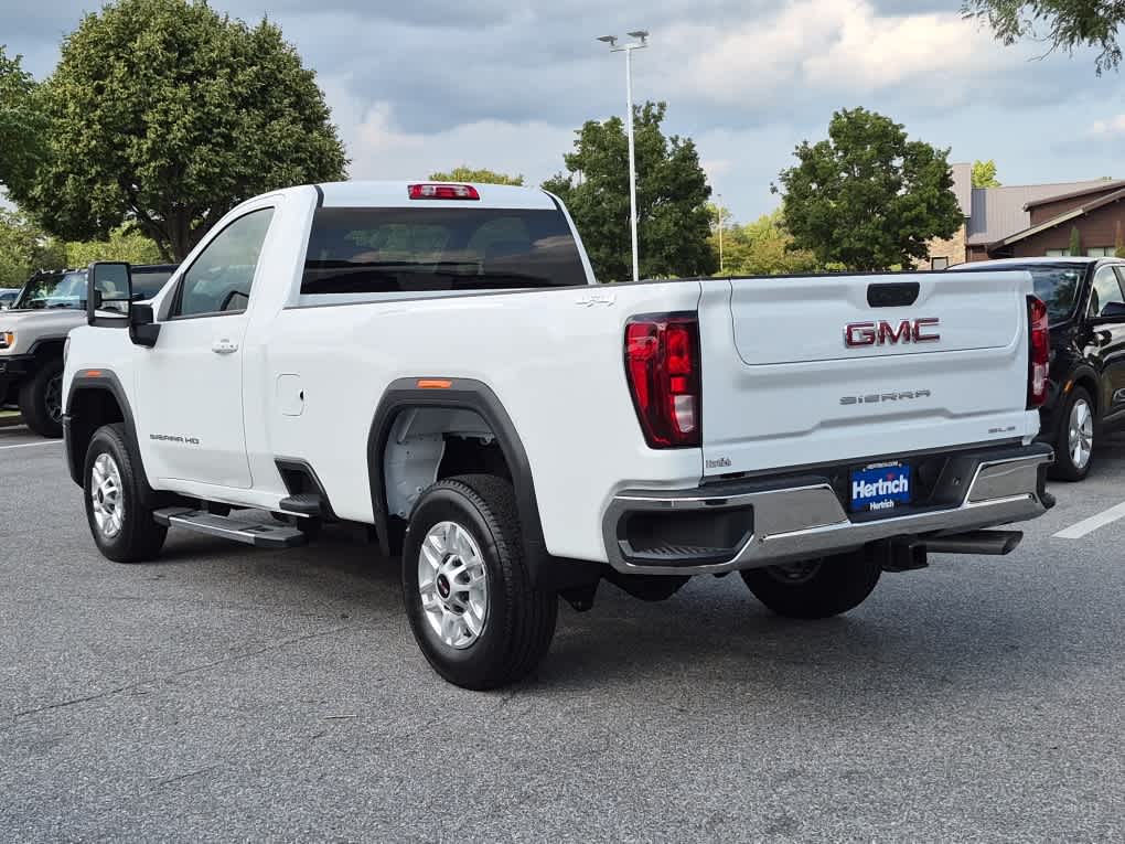2026 GMC Sierra 2500HD SLE - Summit White exterior view 4