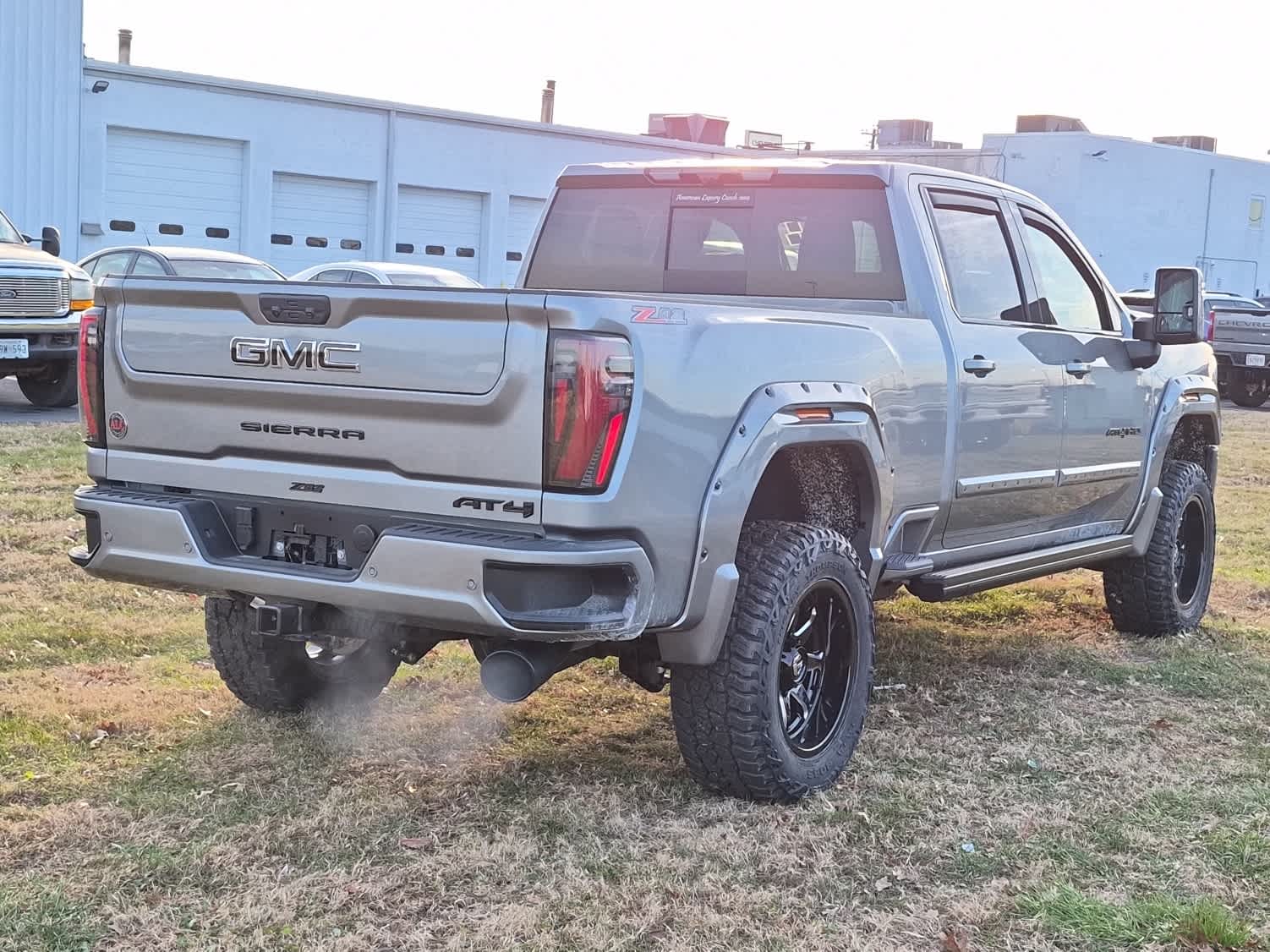 2026 GMC Sierra 2500HD AT4 - Sterling Metallic exterior view 3