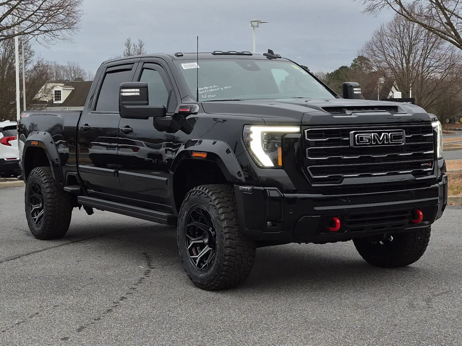 2026 GMC Sierra 2500HD AT4 - Onyx Black exterior view 2