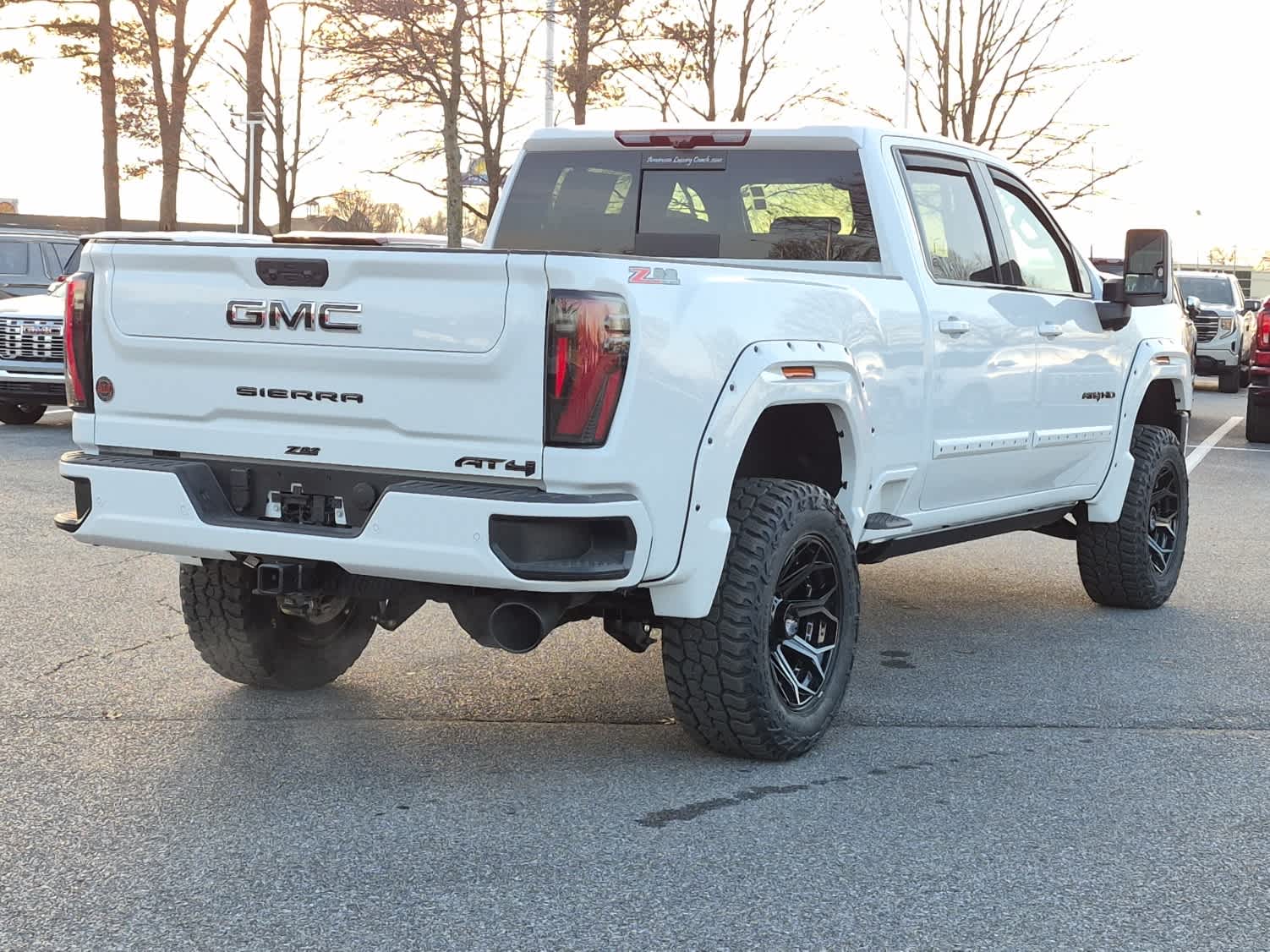 2026 GMC Sierra 2500HD AT4 - Summit White exterior view 3