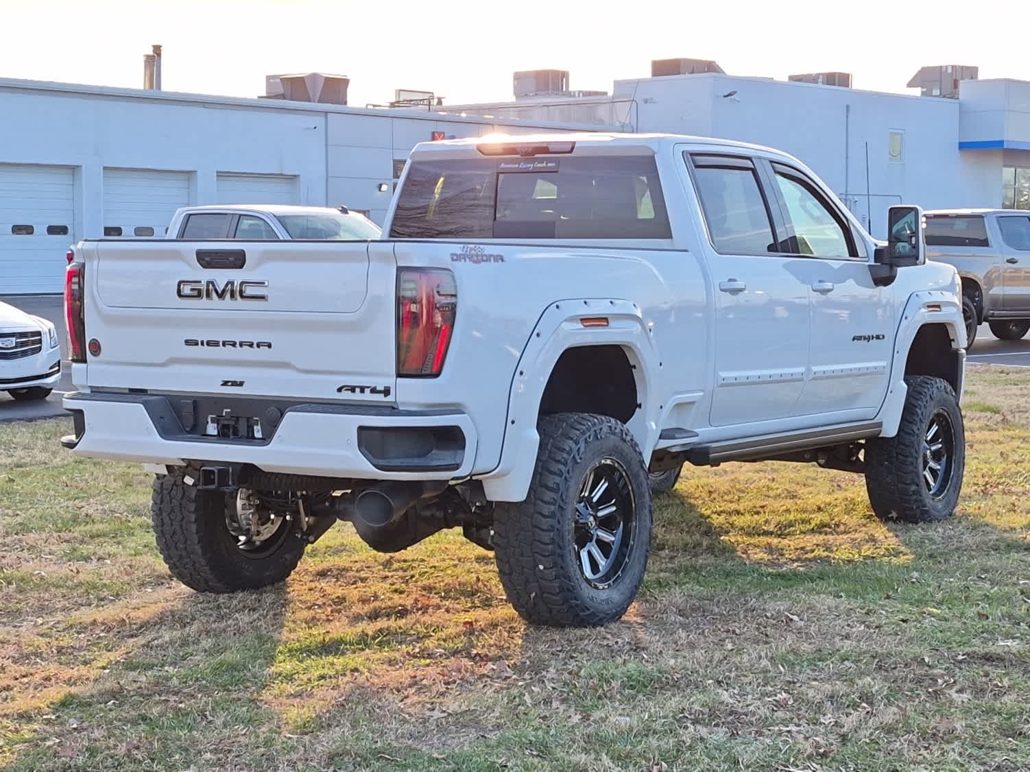 2026 GMC Sierra 2500HD AT4 - Summit White exterior view 3