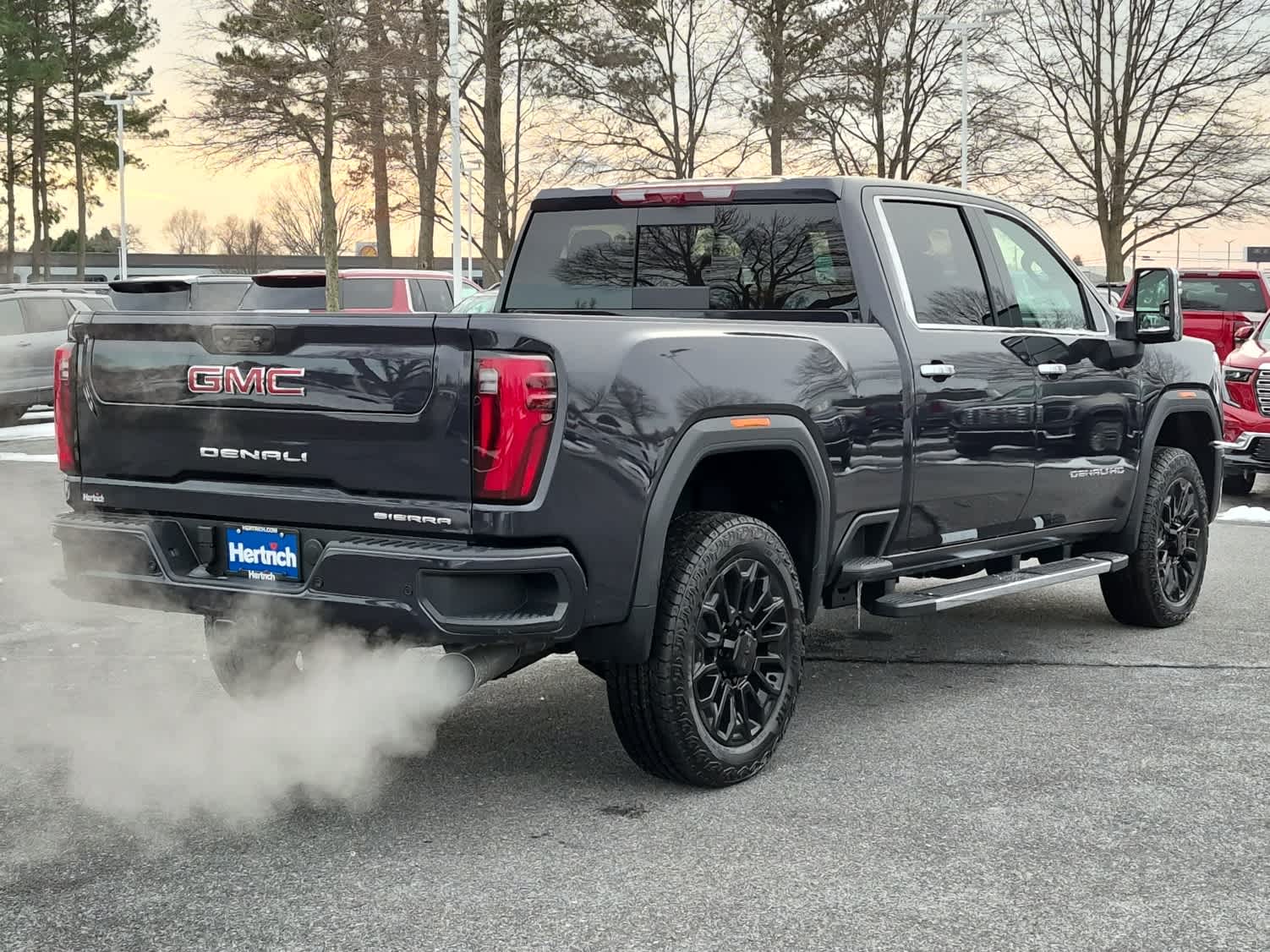 2026 GMC Sierra 2500HD Denali - TITANIUM RUSH METALLIC exterior view 3