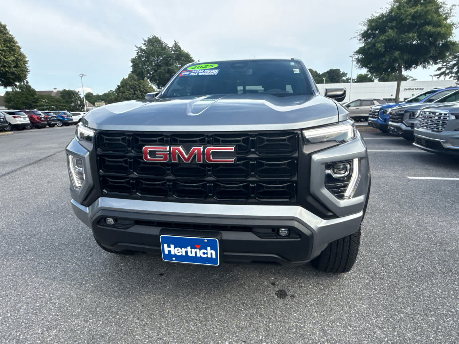 2025 GMC Canyon 2WD Elevation - Sterling Metallic exterior view 2