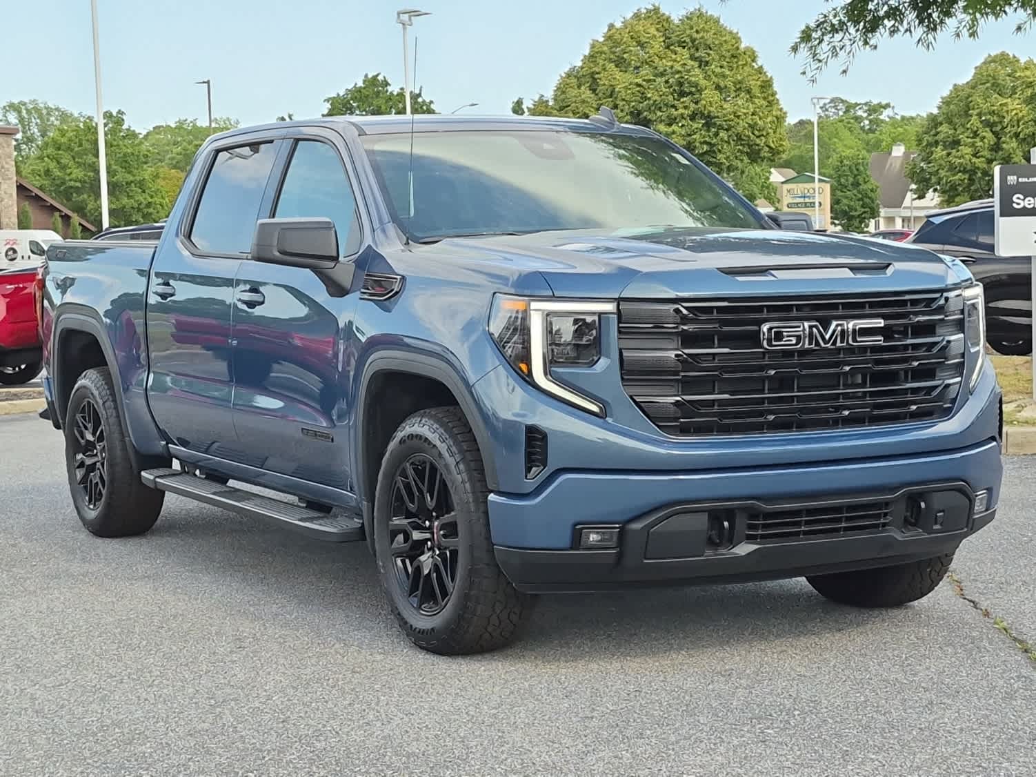 2026 GMC Sierra 1500 Elevation - DOWNPOUR METALLIC exterior view 2