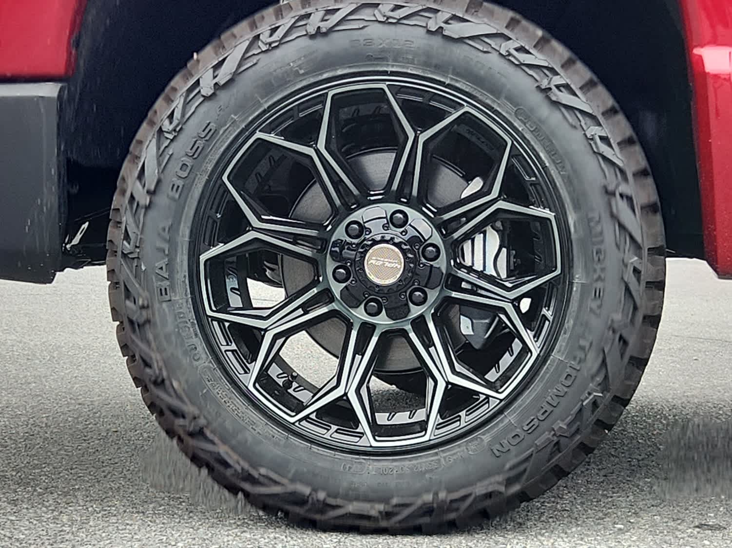 2025 GMC Sierra 1500 AT4 - Volcanic Red Tintcoat exterior view 6