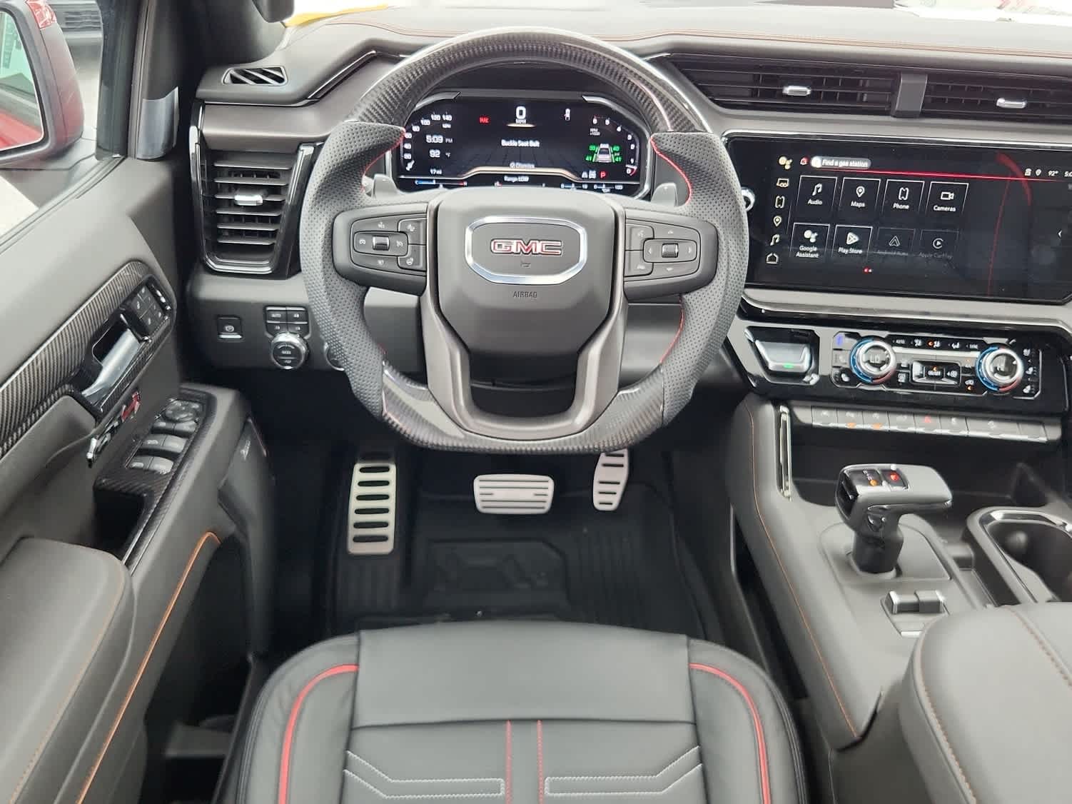 2025 GMC Sierra 1500 AT4 - Volcanic Red Tintcoat exterior view 9