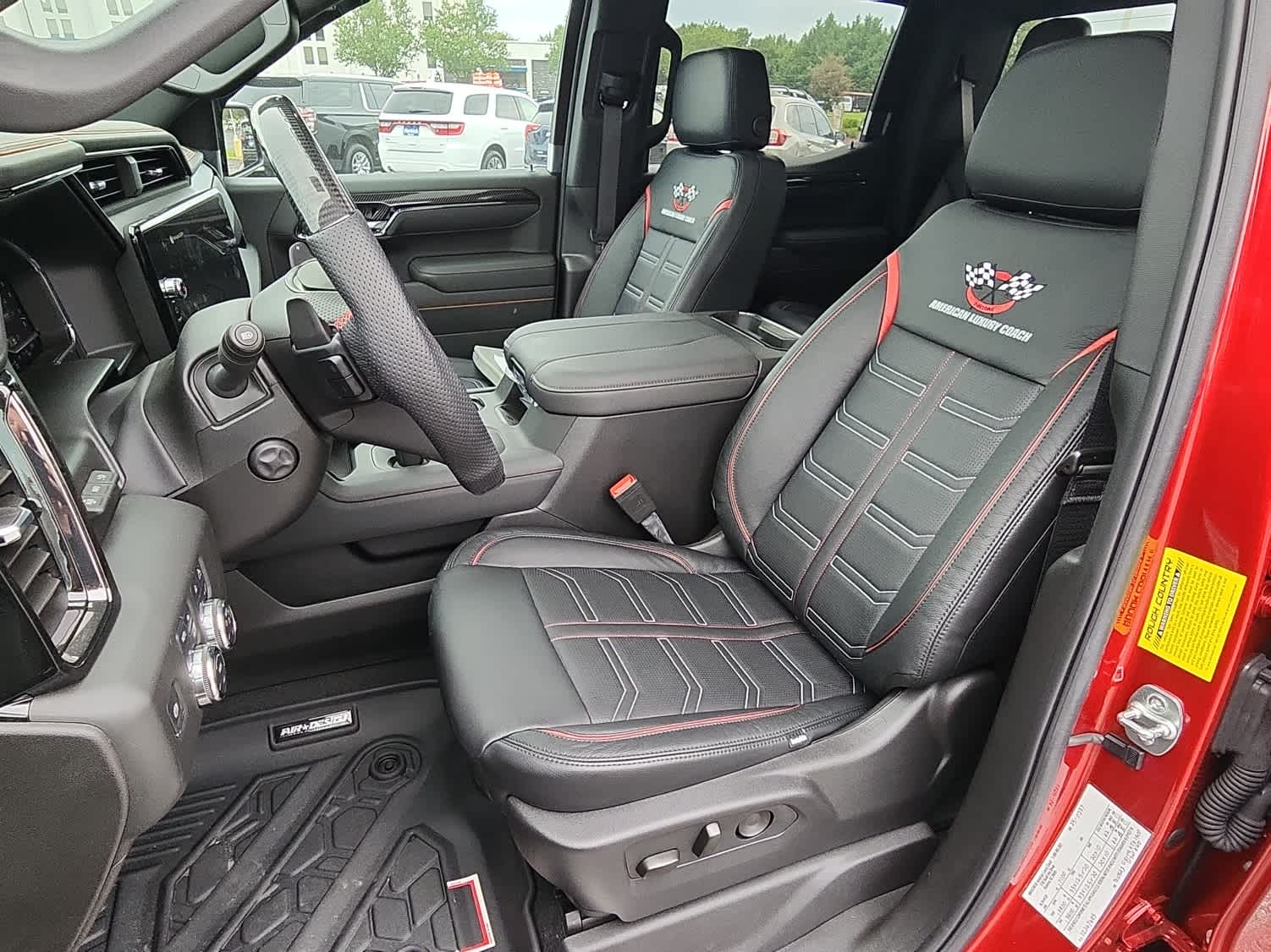 2025 GMC Sierra 1500 AT4 - Volcanic Red Tintcoat exterior view 11