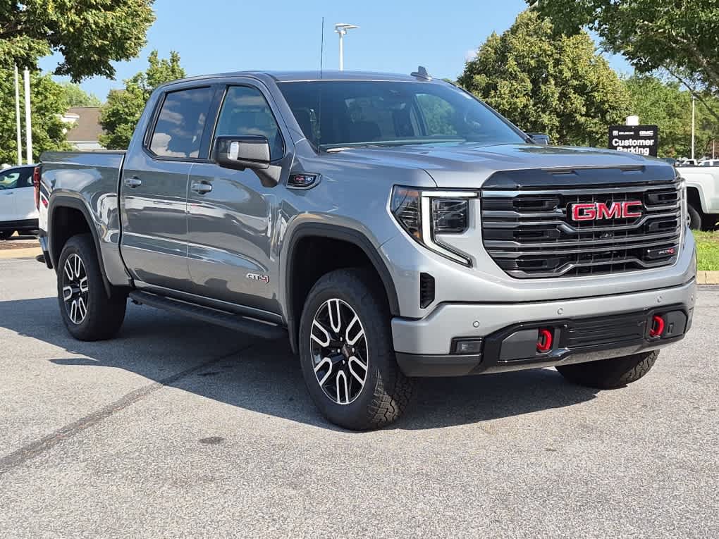2026 GMC Sierra 1500 AT4 - Sterling Metallic exterior view 3