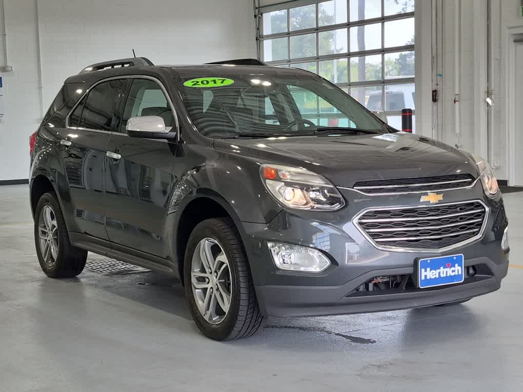 2017 Chevrolet Equinox Premier - Nightfall Gray Metallic exterior view 2