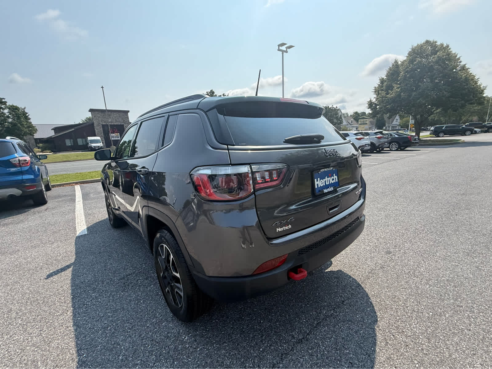 2019 Jeep Compass Trailhawk - Granite Crystal Metallic Clearcoat exterior view 6