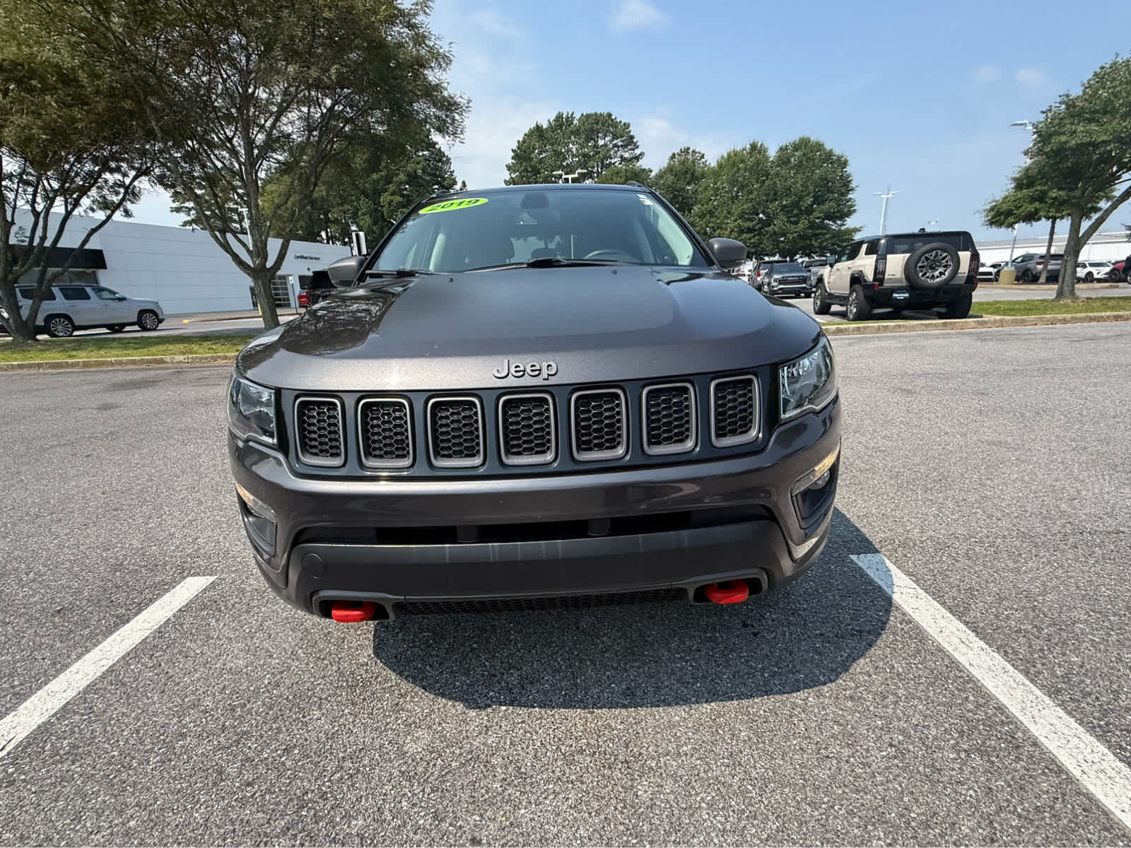2019 Jeep Compass Trailhawk - Granite Crystal Metallic Clearcoat exterior view 3