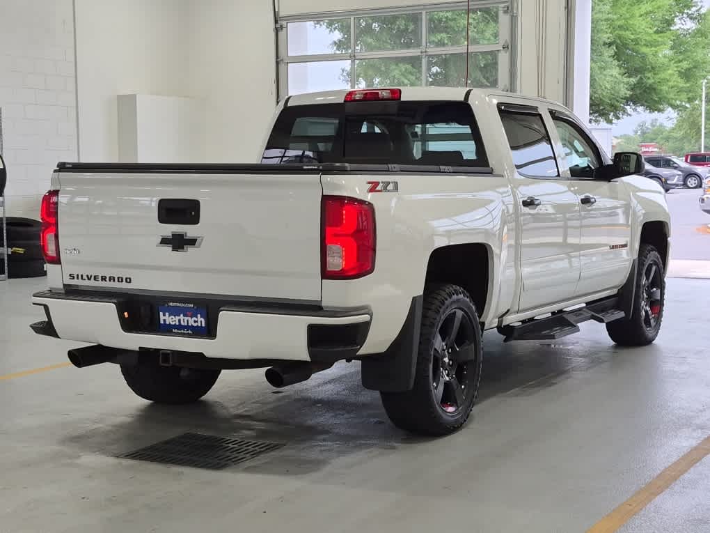 2018 Chevrolet Silverado 1500 LTZ - Summit White exterior view 3