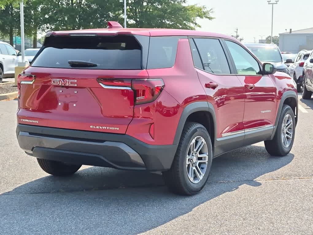 2026 GMC Terrain FWD Elevation - Volcanic Red Tintcoat exterior view 3