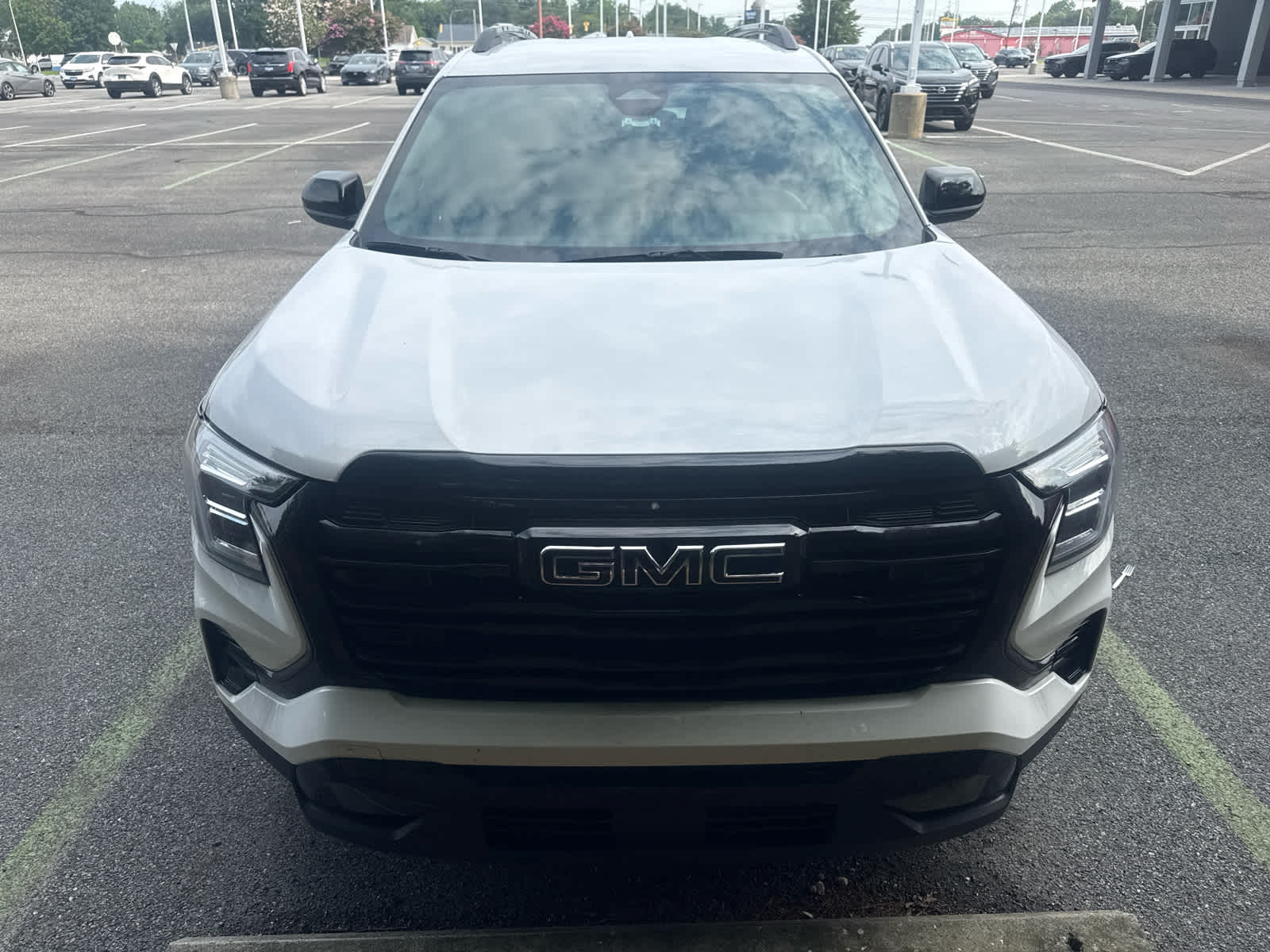 2026 GMC Terrain AWD Elevation - Summit White exterior view 3