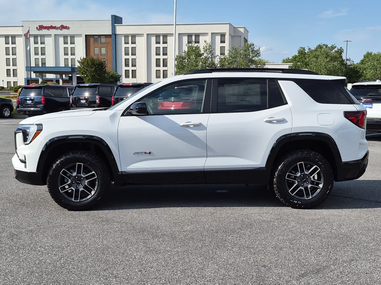2026 GMC Terrain AWD AT4 - Summit White exterior view 5