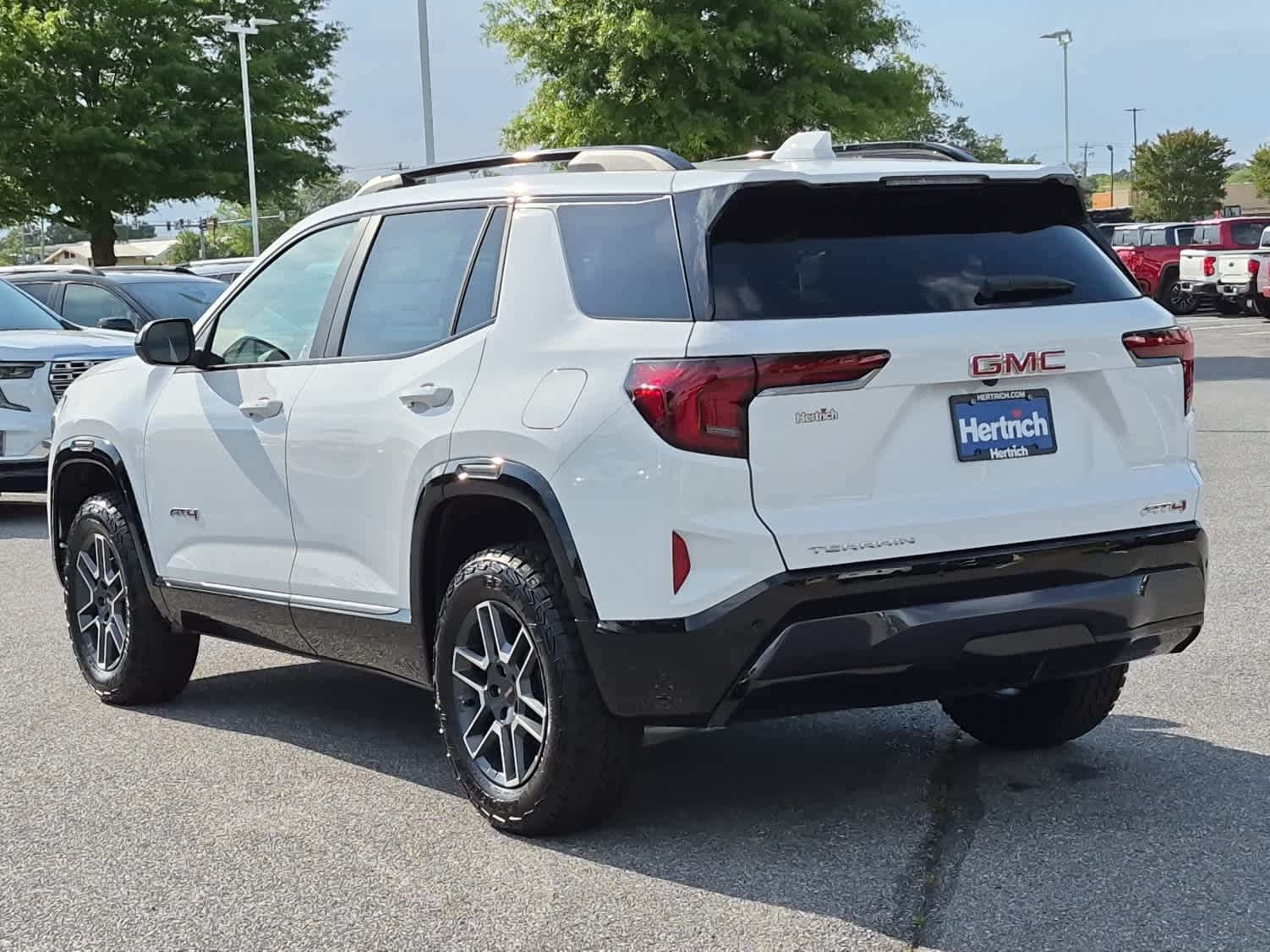 2026 GMC Terrain AWD AT4 - Summit White exterior view 4