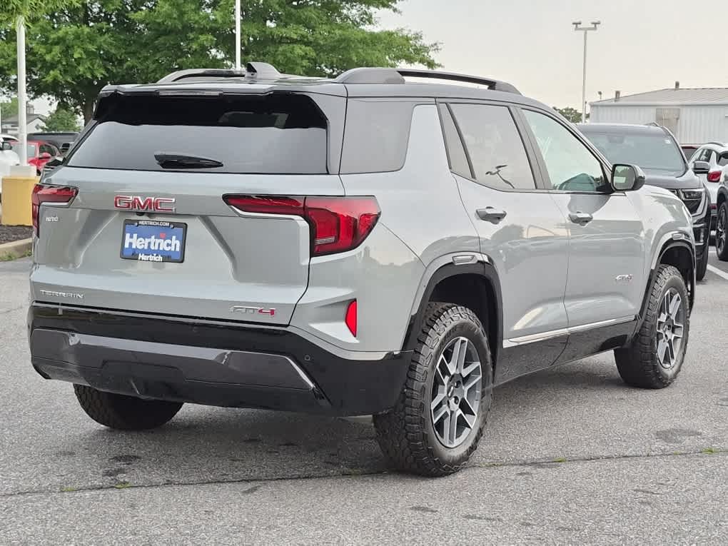 2026 GMC Terrain AWD AT4 - Sterling Metallic exterior view 3