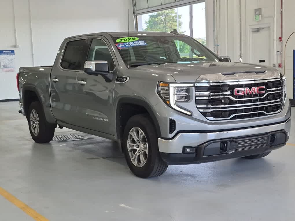 2025 GMC Sierra 1500 SLT - Sterling Metallic exterior view 2