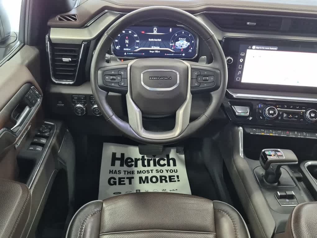 2024 GMC Sierra 1500 Denali - White Frost Tricoat exterior view 9