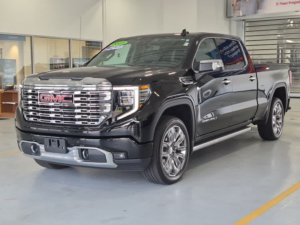 2025 GMC Sierra 1500 Denali - Onyx Black exterior view 1