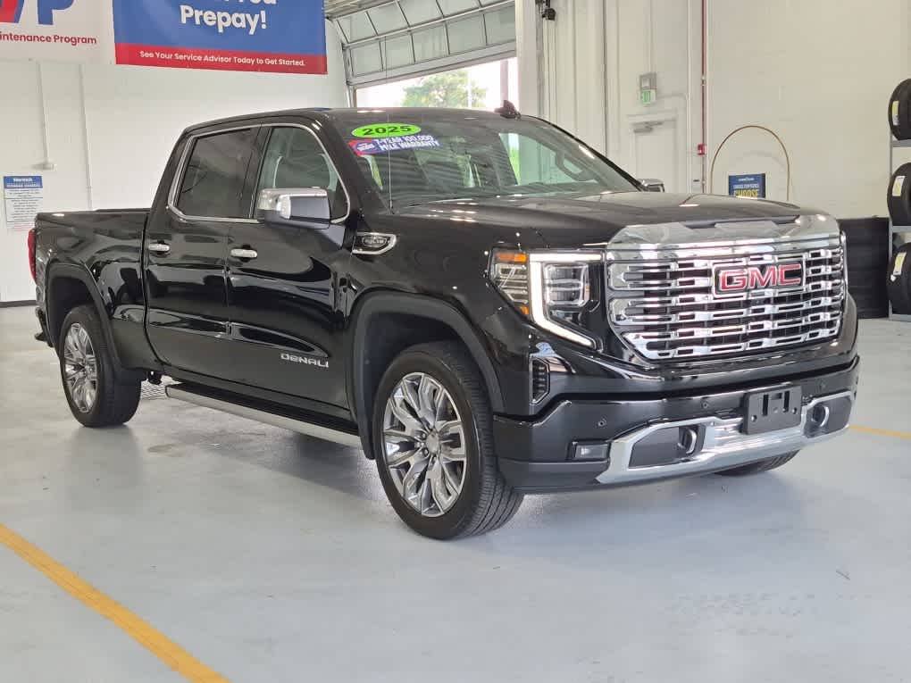 2025 GMC Sierra 1500 Denali - Onyx Black exterior view 2