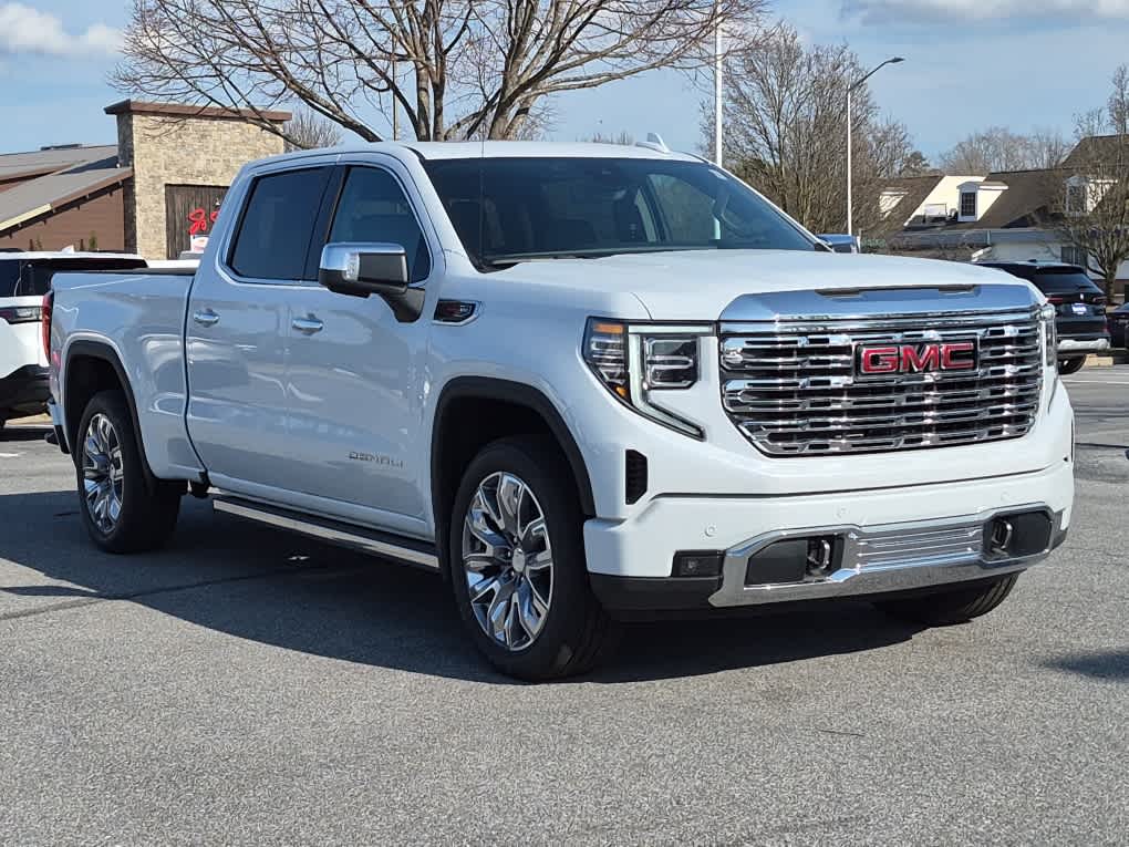 2026 GMC Sierra 1500 Denali - Glacier White Tricoat exterior view 2