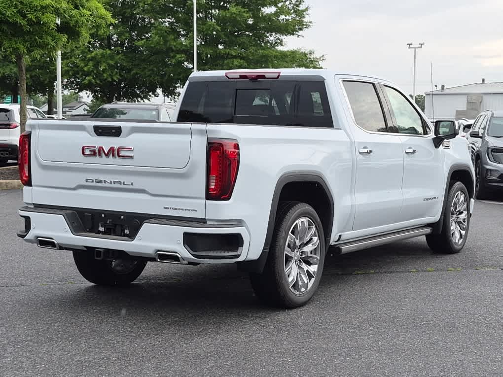 2026 GMC Sierra 1500 Denali - Glacier White Tricoat exterior view 3