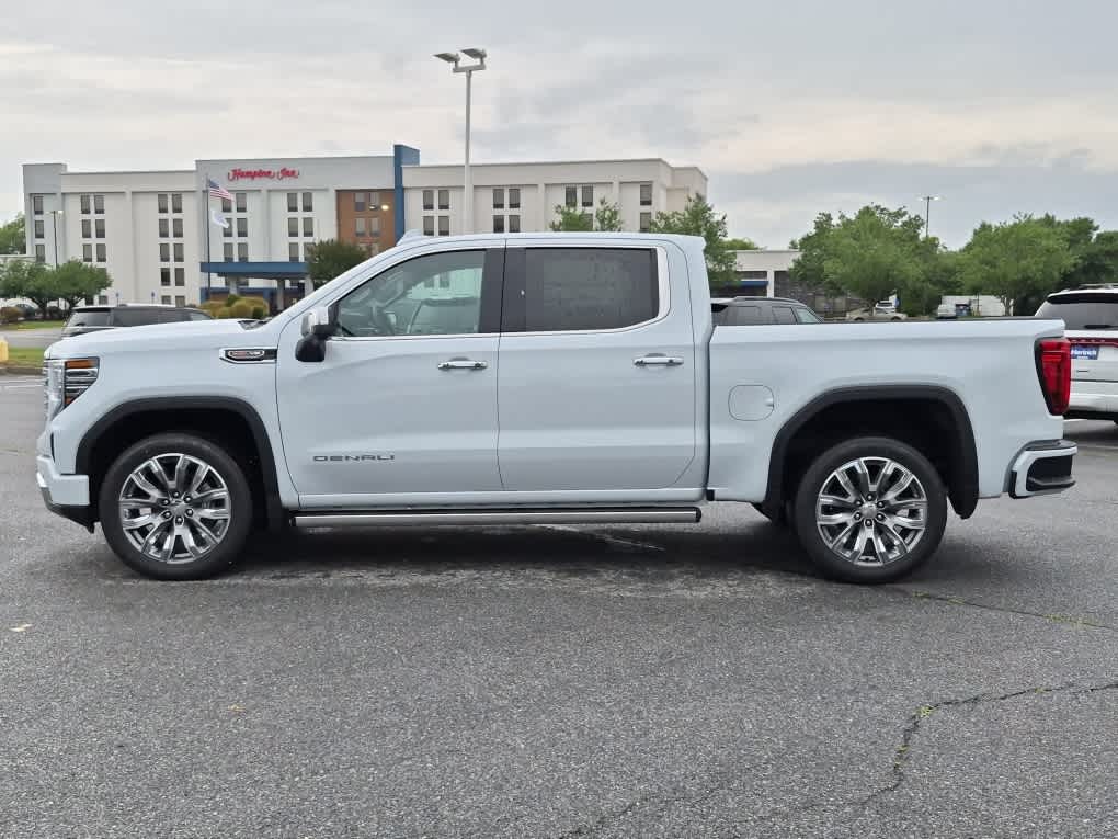 2026 GMC Sierra 1500 Denali - Glacier White Tricoat exterior view 5