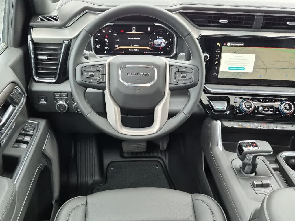 2026 GMC Sierra 1500 Denali - Glacier White Tricoat exterior view 9
