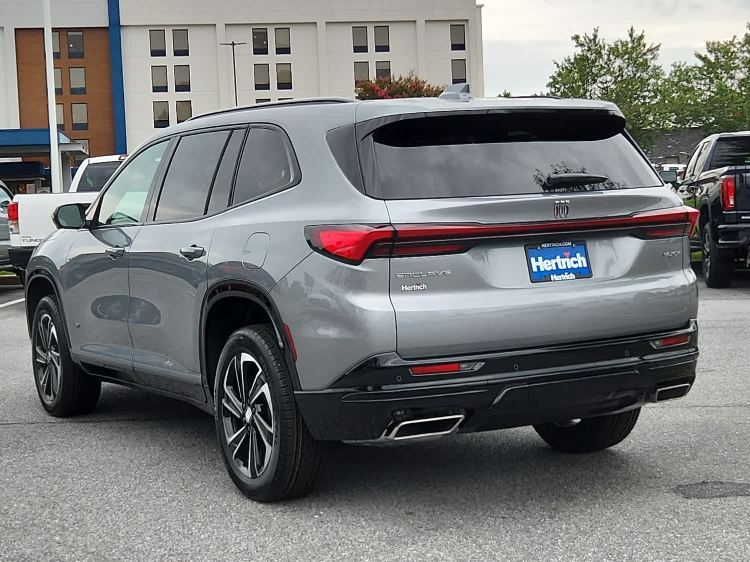 2026 Buick Enclave Sport Touring - Moonstone Gray Metallic exterior view 4